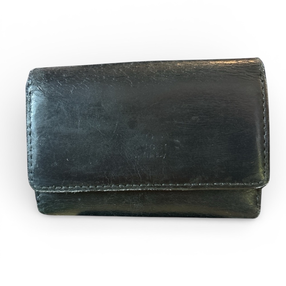 Gucci Black Leather Key Holder – Vintage - Picture 2 of 8